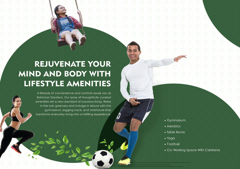 Leisure & Work at Kohinoor Gardens Kalyan